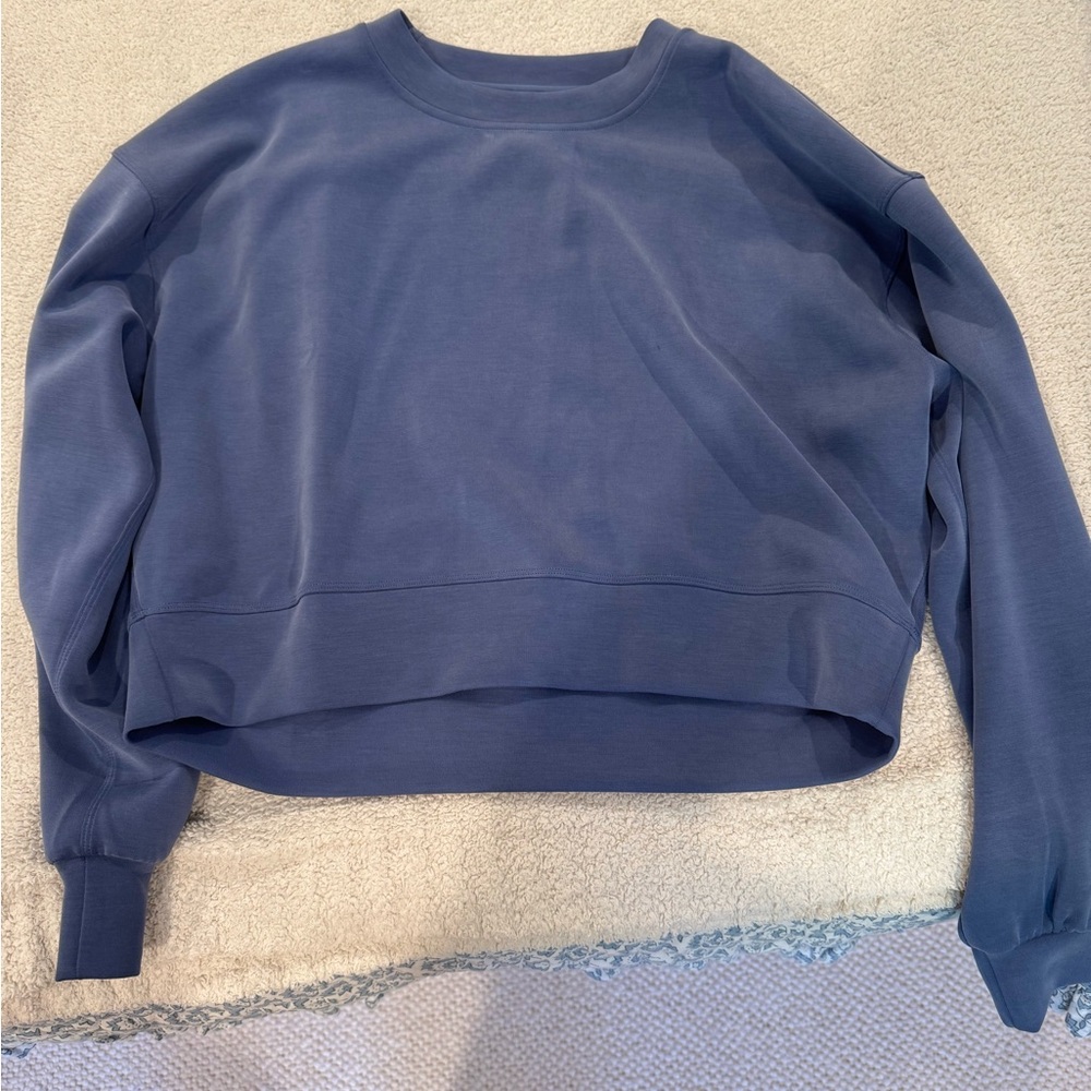 lululemon athletica Blue Sweatshirt
